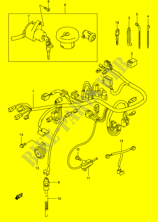 1994 Suzuki Intruder 1400 Wiring Diagram from www.bike-parts-suz.com
