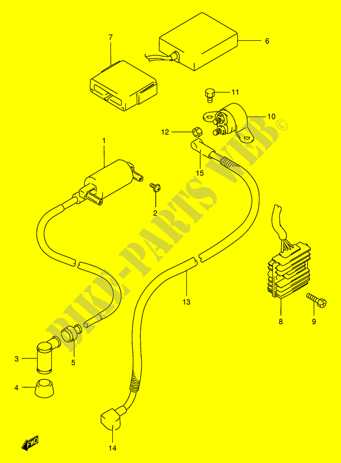 ELECTRICAL for Suzuki DR 200 1999