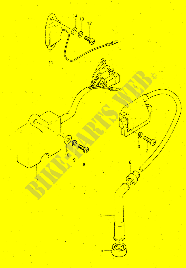 ELECTRICAL for Suzuki DR 500 1984