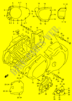 CRANKCASE COVER for Suzuki INTRUDER 1500 2014