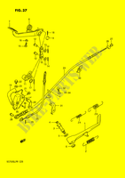 SIDE STAND   REAR BRAKE PEDAL (MODEL G,F.NO.100210~,MODEL H/J/K/L/M) for Suzuki INTRUDER 750 1991