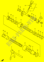 GEAR SHIFTING ASSY (2)(MODEL K4/K5/K6/K7) for Suzuki EIGER 400 2003