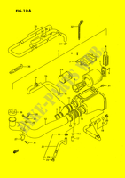 AIR FILTER (MODEL M/N/P/R/S/T) for Suzuki OZARK 250 1991