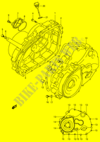 CRANKCASE COVER for Suzuki EIGER 400 2007