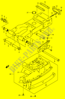 SWINGARM (MODEL K3 F.NO.32113658~) for Suzuki QUADSPORT 400 2005