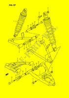 SUSPENSION ARM for Suzuki QUADRACER 250 1991