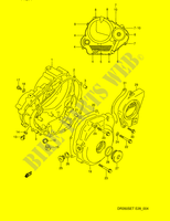 CRANKCASE COVER (MODEL L/M/N/P) for Suzuki DR 350 1992