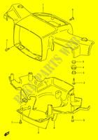 HANDLEBAR FAIRING (MODEL X/Y) for Suzuki FB 100 1994