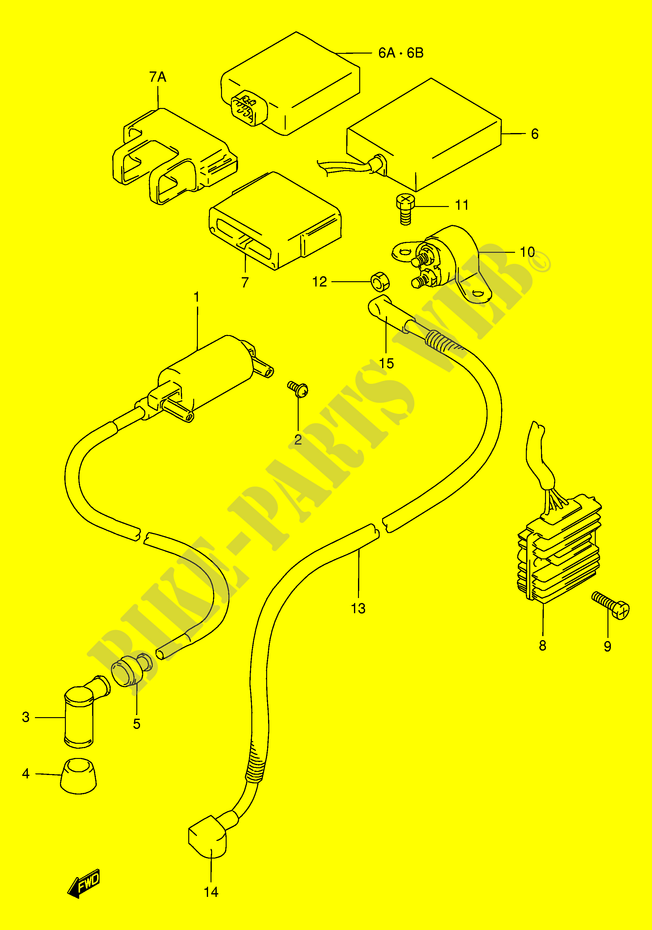 ELECTRICAL for Suzuki DR 125 1997