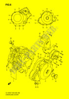 CRANKCASE COVER for Suzuki V-STROM 1000 2010