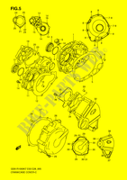 CRANKCASE COVER for Suzuki GSX-R 1000 2008