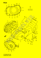 CRANKCASE COVER for Suzuki INTRUDER 1800 2009