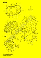 CRANKCASE COVER for Suzuki INTRUDER 1800 2008