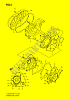 CRANKCASE COVER for Suzuki VINSON 500 2009
