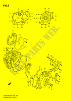 CRANKCASE COVER for Suzuki GLADIUS 650 2009