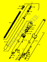 PARTS FOR SPECIAL MARKET (E4) (GS400N:F.NO.71032~) (GS400EN:F.NO.5 for Suzuki GS 400 1978
