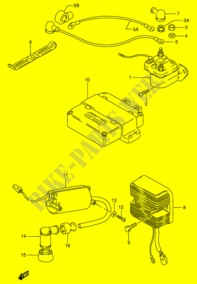 ELECTRICAL (MODEL Z/D/K/M) for Suzuki GN 125 1989