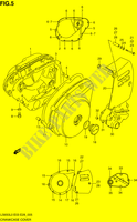 CRANKCASE COVER for Suzuki BOULEVARD 650 2010