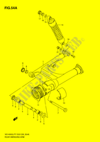 SWINGARM (MODEL K1/K2/K3) for Suzuki INTRUDER 1400 1998