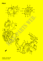 CRANKCASE COVER for Suzuki GLADIUS 650 2011