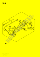 THROTTLE BODY (DL650L1 E28) for Suzuki V-STROM 650 2011