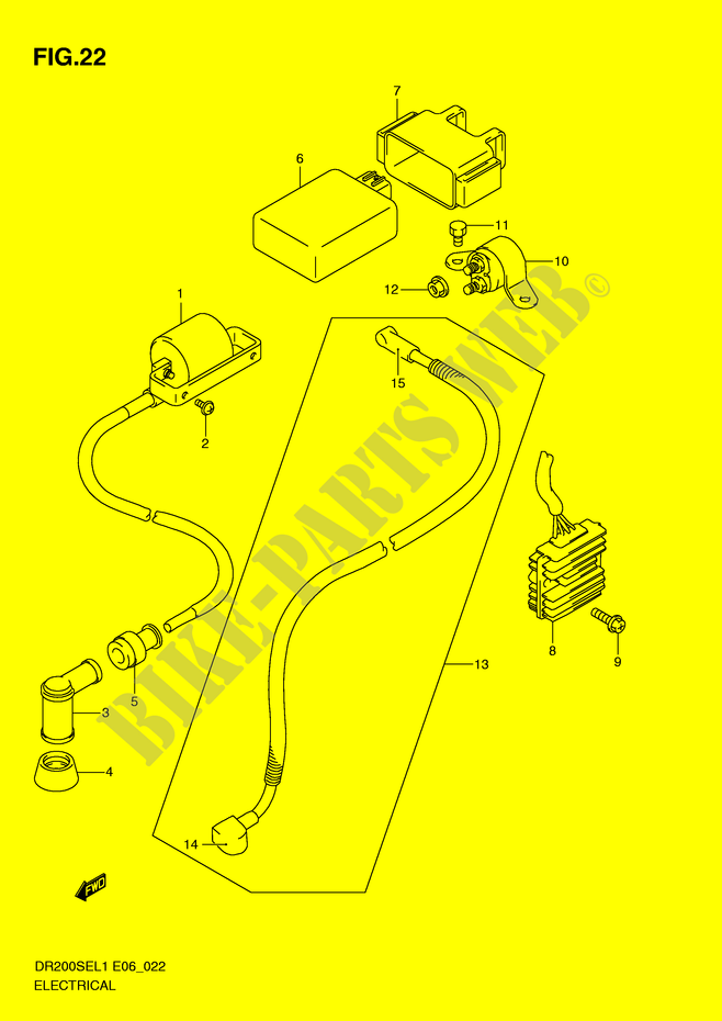 ELECTRICAL for Suzuki DR 200 2011