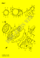 CRANKCASE COVER (LT R450L1 E19) for Suzuki QUADRACER 450 2011