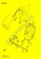 HEADLIGHT COVER (VZR1800L1 E19) for Suzuki INTRUDER 1800 2011