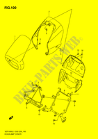HEADLIGHT COVER (VZR1800L1 E3) for Suzuki INTRUDER 1800 2011