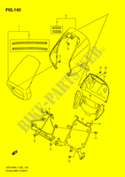 HEADLIGHT COVER (VZR1800ZL1 E2) for Suzuki INTRUDER 1800 2011