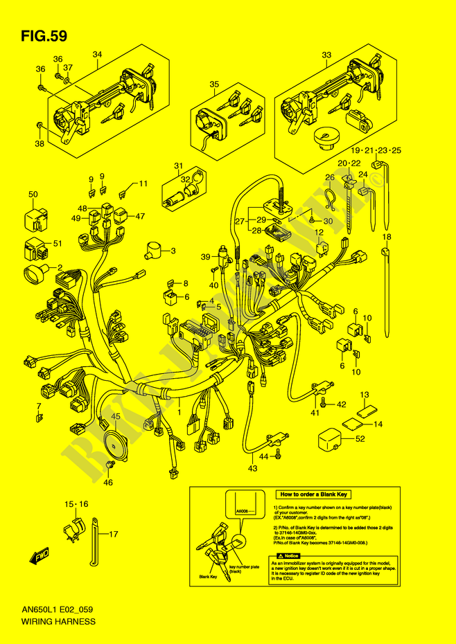 2003 Suzuki Burgman 400 Wiring Diagram from www.bike-parts-suz.com