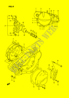CRANKCASE COVER (MODEL P) for Suzuki RM 250 1993