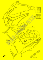 FAIRING (GSX R400RFM) for Suzuki GSX-R 400 1992