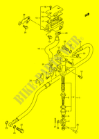 REAR BRAKE MASTER CYLINDER (MODEL P) for Suzuki BANDIT-N 400 1992