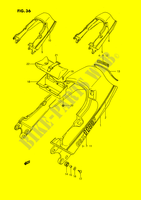 REAR FAIRING   SEAT COWL (MODEL J) for Suzuki GSX-F 1100 1991
