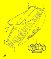 FAIRING  (MODELE L/M) for Suzuki AE 50 1990