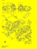 CRACKCASE COVER for Suzuki BURGMAN 650 2011