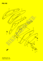 FRAME HANDLE GRIP (VZR1800L2 E02) for Suzuki INTRUDER 1800 2012
