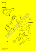 REAR FAIRING (VZR1800L2 E19) for Suzuki INTRUDER 1800 2012
