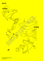 REAR FAIRING (VZR1800L2 E28) for Suzuki INTRUDER 1800 2012