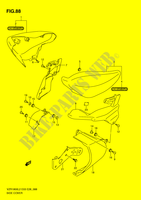REAR FAIRING (VZR1800L2 E33) for Suzuki INTRUDER 1800 2012