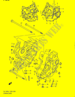 CRACKCASE COVER for Suzuki V-STROM 1000 2011