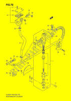 REAR BRAKE MASTER CYLINDER (DL650K7/K8/K9/L0) for Suzuki V-STROM 650 2007
