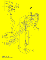 REAR BRAKE MASTER CYLINDER (DL650UEL1 E19) for Suzuki V-STROM 650 2012