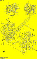 CRACKCASE COVER for Suzuki V-STROM 650 2013
