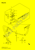 CLUTCH MASTER CYLINDER (GSF650L2 E21) for Suzuki BANDIT 650 2015