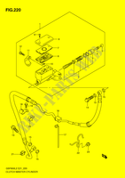 CLUTCH MASTER CYLINDER (GSF650SUAL2 E21) for Suzuki BANDIT 650 2015