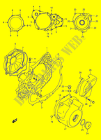 CRACKCASE COVER (DR Z4OOY/K1/K2/K3/K4) for Suzuki DR-Z 400 2004