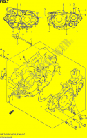 CRACKCASE COVER (DR Z400SL3 E03) for Suzuki DR-Z 400 2013