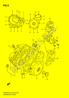CRANKCASE COVER for Suzuki DR 650 2012